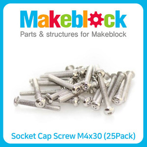 [Socket Cap Screw M4x30(25Pack)] 메이크블럭로봇/makeblock/렌치볼트