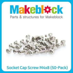 [Socket Cap Screw M4x8 (50-Pack)] 메이크블럭로봇/makeblock/볼트