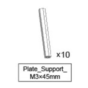 Plate Support(3*45mm) * 10개